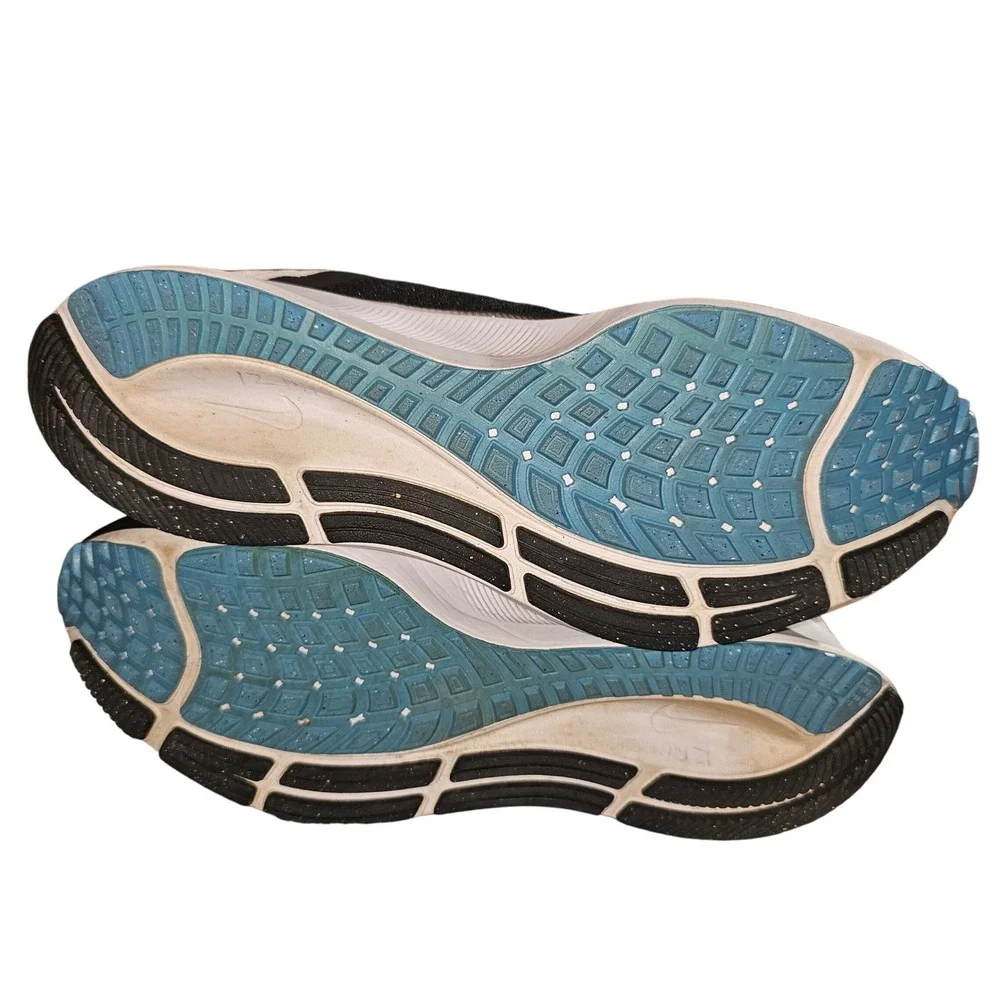 Nike Air Zoom Pegasus Black White Running Shoes Sneakers Mens 10.5 Athleisure - Picture 8 of 8